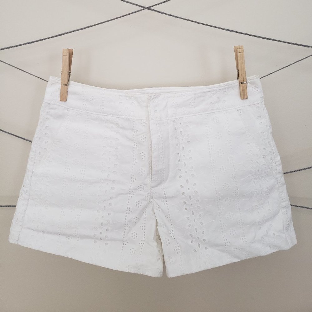 White XS Beachy Shorts